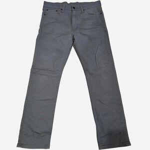 Levi's 513 gray straight leg jeans Size 32x30'
